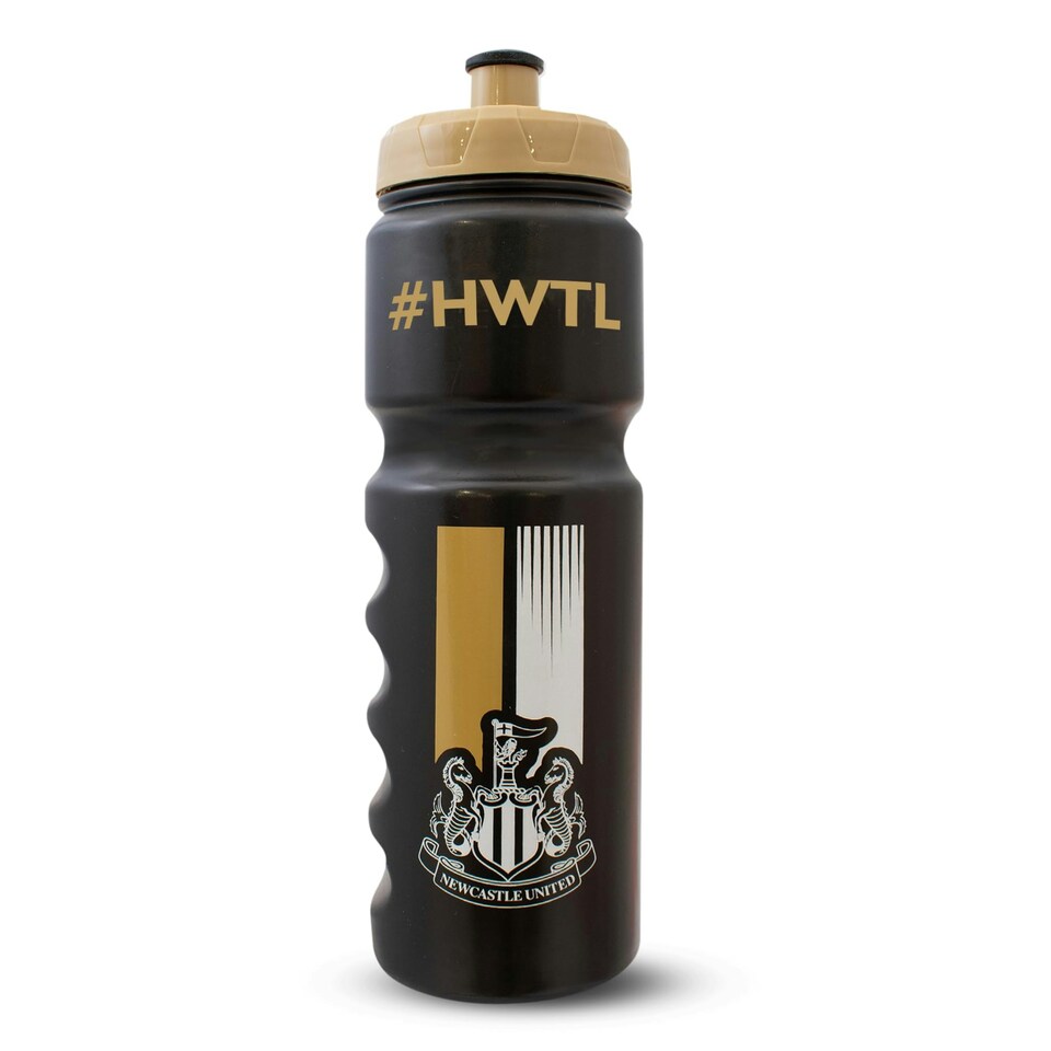 Newcastle United Plastic Water Bottle 750ml - Sports Equipment - Newcastle United - One Size N/A | ONE SIZE