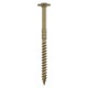 image 1 of Timco - Timber Frame Construction & Landscaping Screws - Wafer - Exterior - Green Organic (Size 6.7 x 75 - 50 Pieces)