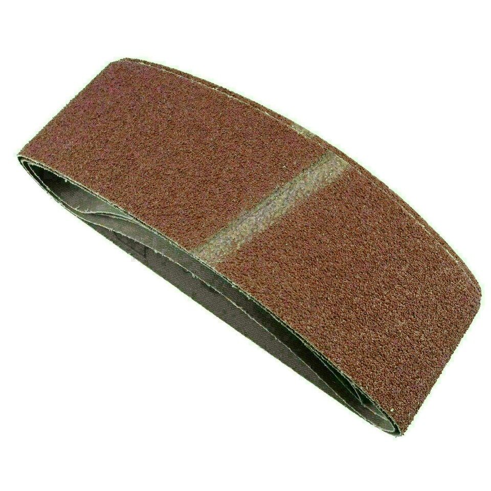 image 1 of Belt Power Finger File Sander Abrasive Sanding Belts 533mm x 75mm 40 Grit 20 PK