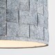 image 2 of ValueLights Monza Grey Ceiling Pendant Shade