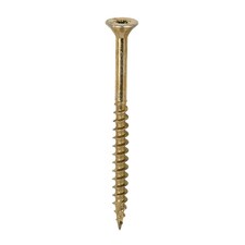 Timco - C2 Clamp-Fix Multi-Purpose Premium Screws - TX - Double Countersunk - Yellow (Size 6.0 x 80 - 200 Pieces)