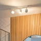 image 1 of ValueLights Benton White IP44 Spotlight Bathroom Ceiling Light White