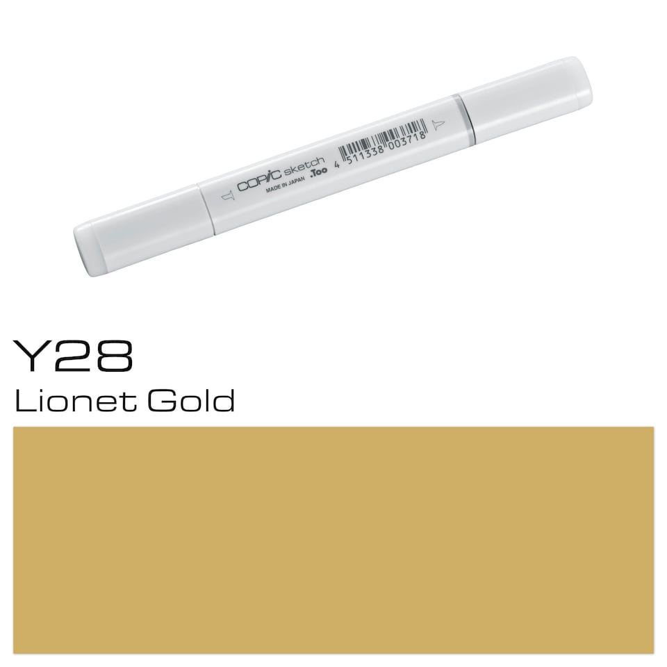 image 1 of Copic Sketch Marker, Lionet Gold, Single Pen