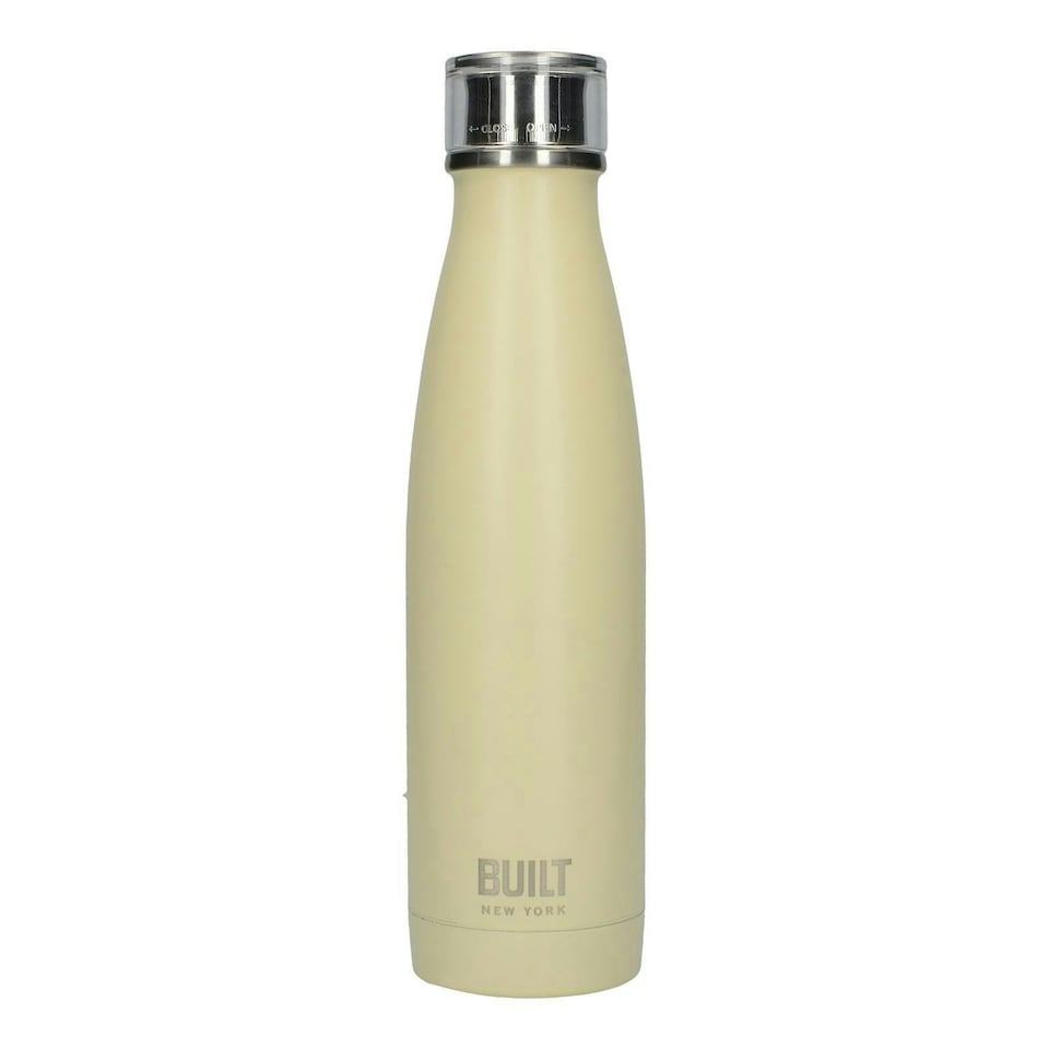 Built Water Bottle Perfect Seal 500ml Vanilla Matt