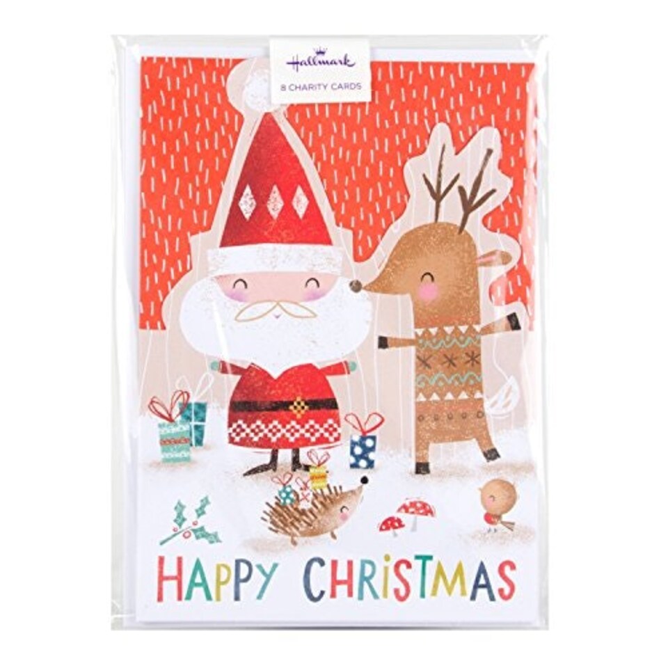 image 1 of Charity Christmas Card Pack 'Great Time' 8 Cards, 1 Design