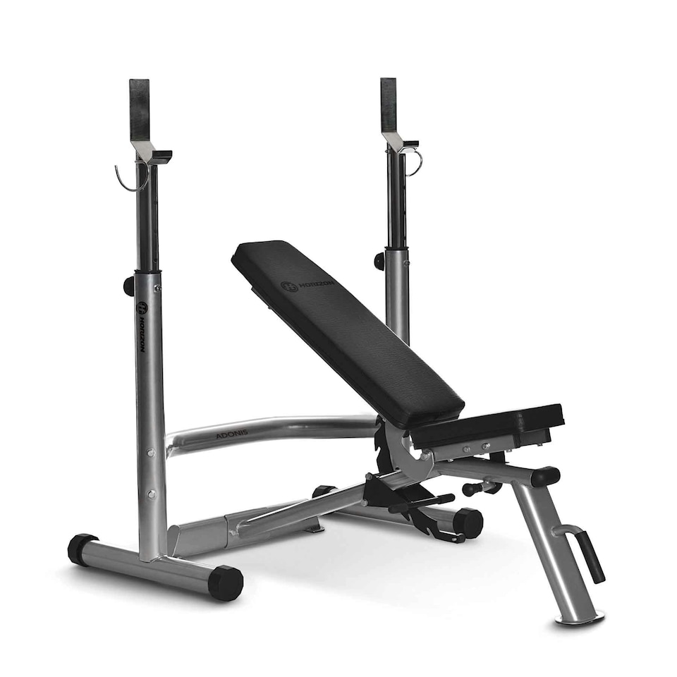 image 1 of Horizon Adonis Gym Rack & adjustable bench