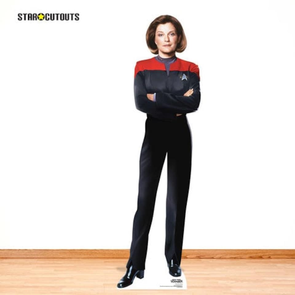 image 1 of Kathryn Janeway Star Trek Lifesize Cardboard Cutout 169cm