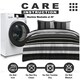 image 5 of VELVETIO Seth Complete Duvet Cover Set with Fitted Sheet Cosy Quilt Coverlet Grey | Single