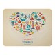 image 5 of Love Heart of Sealife & Nautical Items (Blanket)