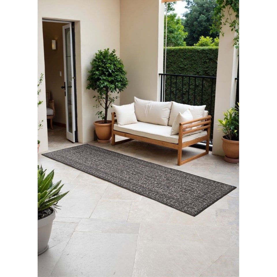 image 1 of The Rugs Kona Reversible Rug – Indoor Outdoor Flat Woven Polypropylene Low Pile