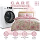 image 5 of Hattie Floral Duvet Cover Set Reversible Polycotton Beddings Pink | Double