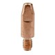 image 3 of 1 shroud & 10 x 0.8mm Round Contact Tips MIG Welding Binzel Style Torch MB15