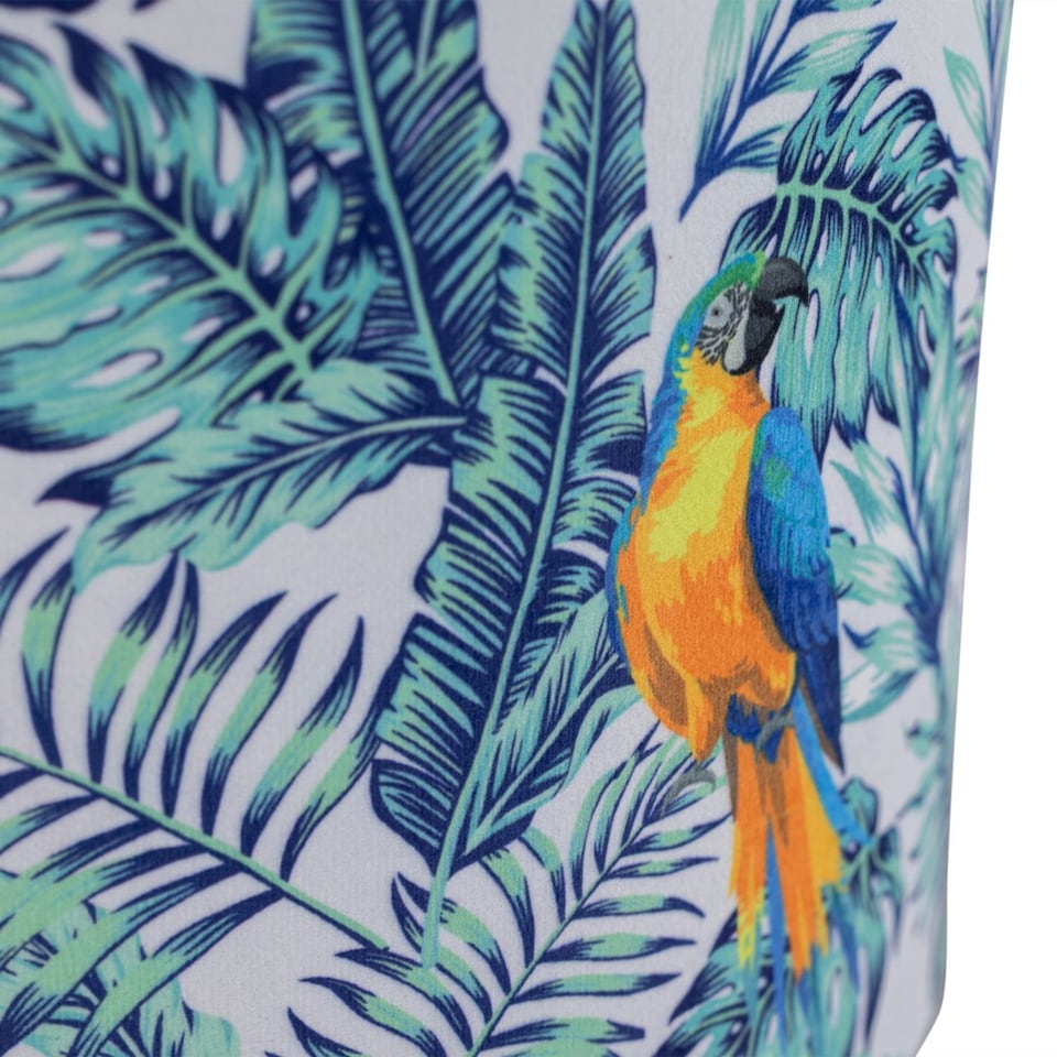 image 1 of Parrot - Velvet Parrot Design 30cm Pendant or Table Lamp Shade | Multi | Large | 1