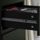 image 7 of FWStyle Stora 2 Drawer Bedside Cabinet - Matt Black