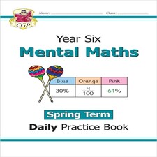 Ks2 Mental Maths Year 6 Daily Practice Book: Spring Term