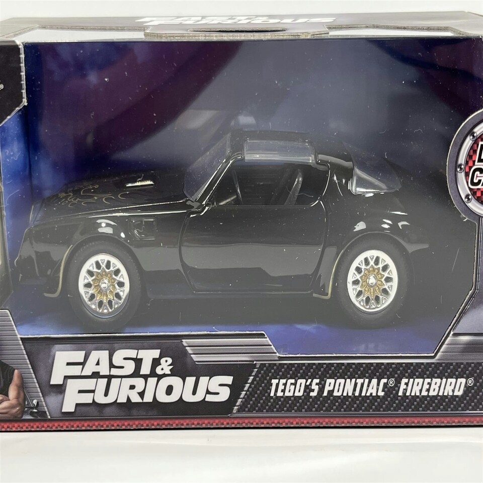 image 1 of Fast and Furious Tegos Pontiac Firebird 13cm Length Jada 30763
