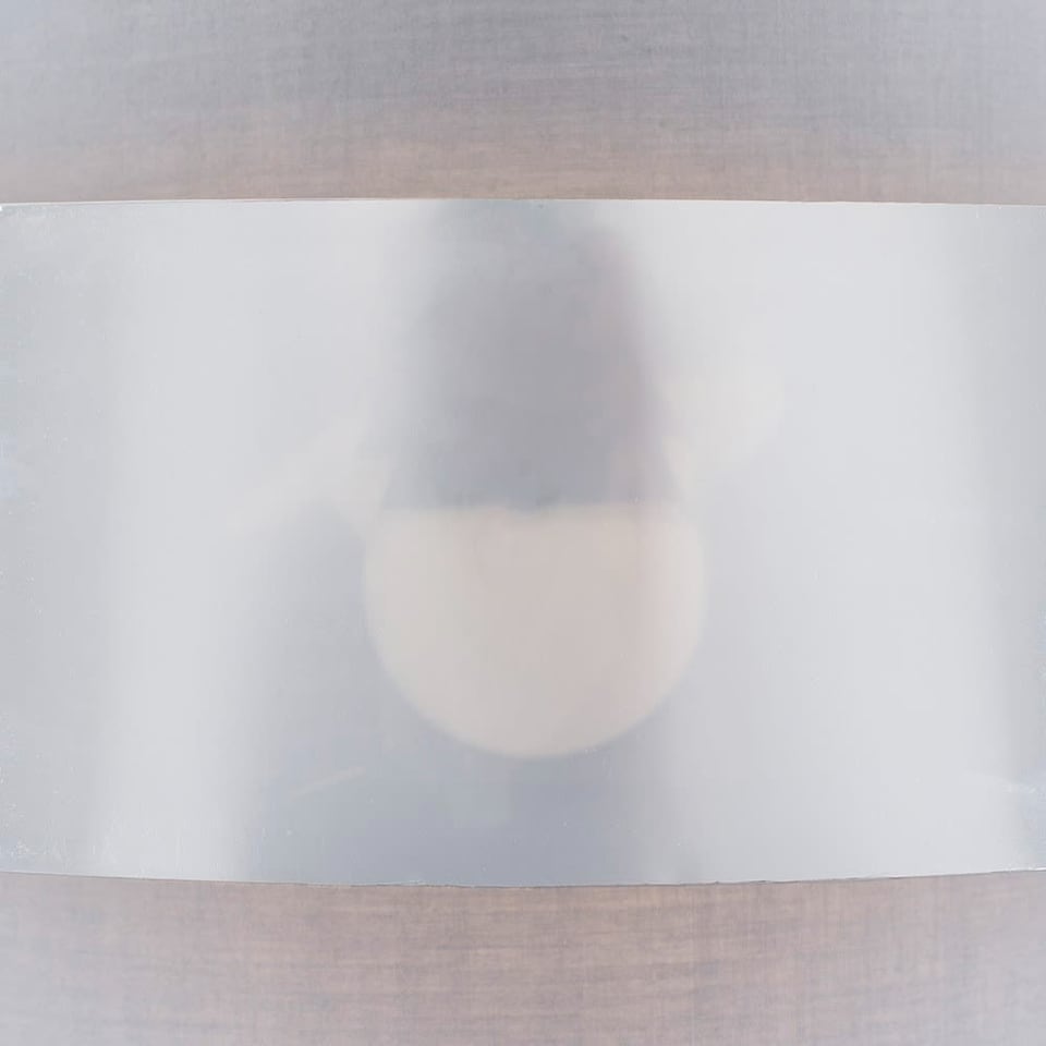 image 1 of ValueLights Matildo Grey Chrome Ceiling Pendant Shade | Grey