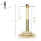 image 7 of PawHut Cat Tree Scratching Post with Interactive Toy Ball Jute Sisal Wood