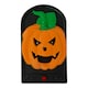 image 2 of Halloween Pumpkin Doorbell with Red Glowing LEDs and Sounds