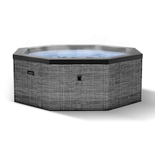 Wave Como 6 Person Eco Foam Hot Tub, Flint Grey
