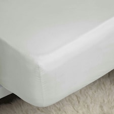 Belledorm 100% Cotton Sateen Extra Deep Fitted Sheet - Ivory - Superking