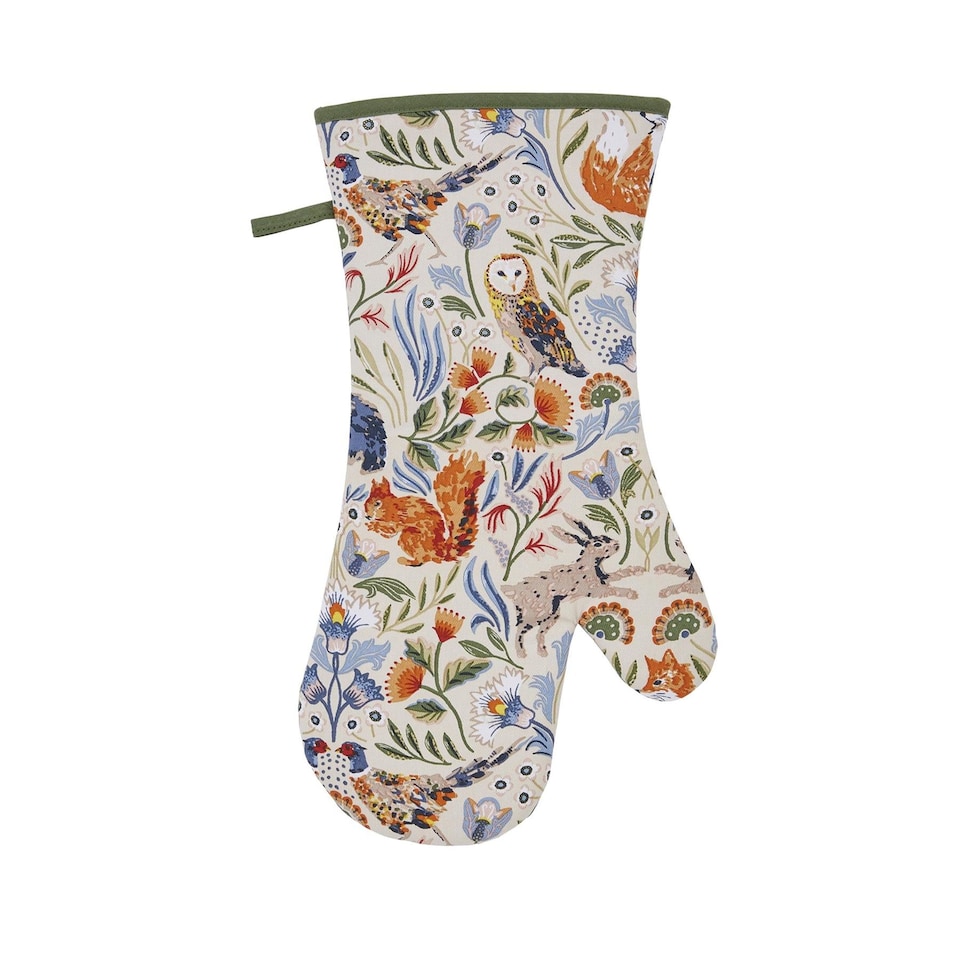 image 1 of Ulster Weavers Blackthorn Gauntlet Oven Glove Beige
