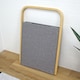 image 3 of Showerdrape Cotswold Grey Single Laundry Hamper with Lid 500 x 360mm | Grey | 1