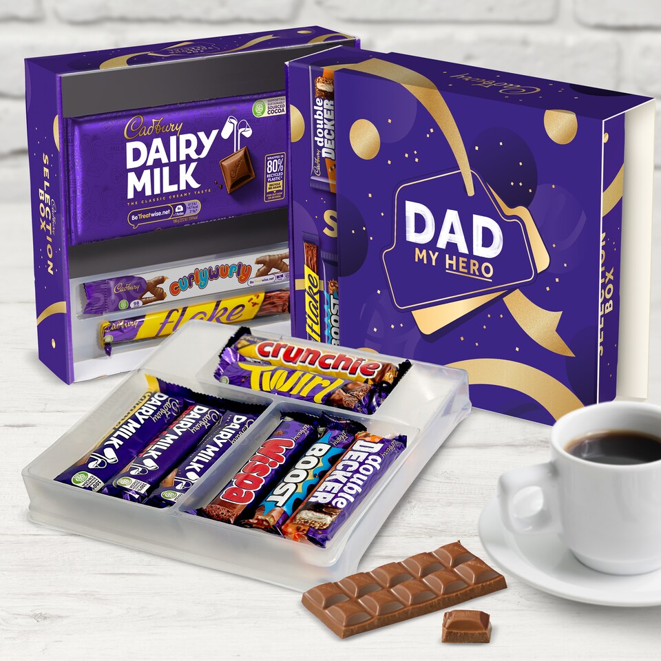 image 1 of Cadbury Dad My Hero Selection Box