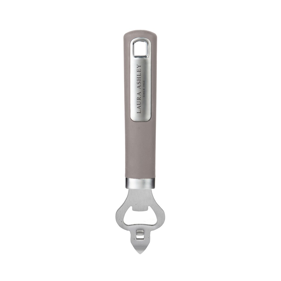 image 1 of Pendeford Dark Dove Grey Stainless Steel Bottle Opener with Ergonomic Soft Touch Handle – Durable & Comfortable Kitchen Tool