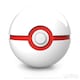 image 6 of Pokémon Die-Cast Mini Premier Ball Replica | White