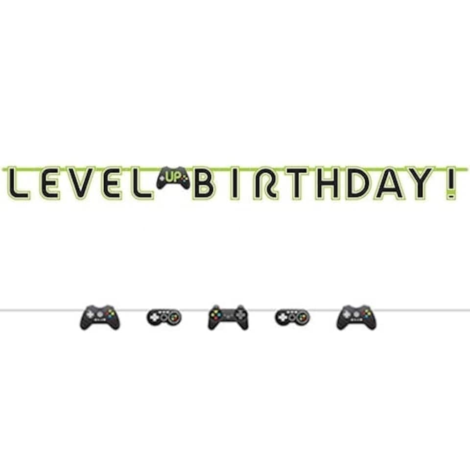 Level Up Gaming Paper Banner Kit