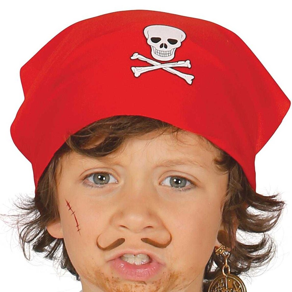 image 1 of Fiestas Guirca Childrens/Kids Buccaneer Pirate Costume Set | White | White/Black | 10-12 years | 1