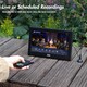 image 4 of 10 Inch Portable Freeview TV & Multimedia Player, USB PVR Recording, EPG, Subtitles - Battery or Mains Powered - August DA100D