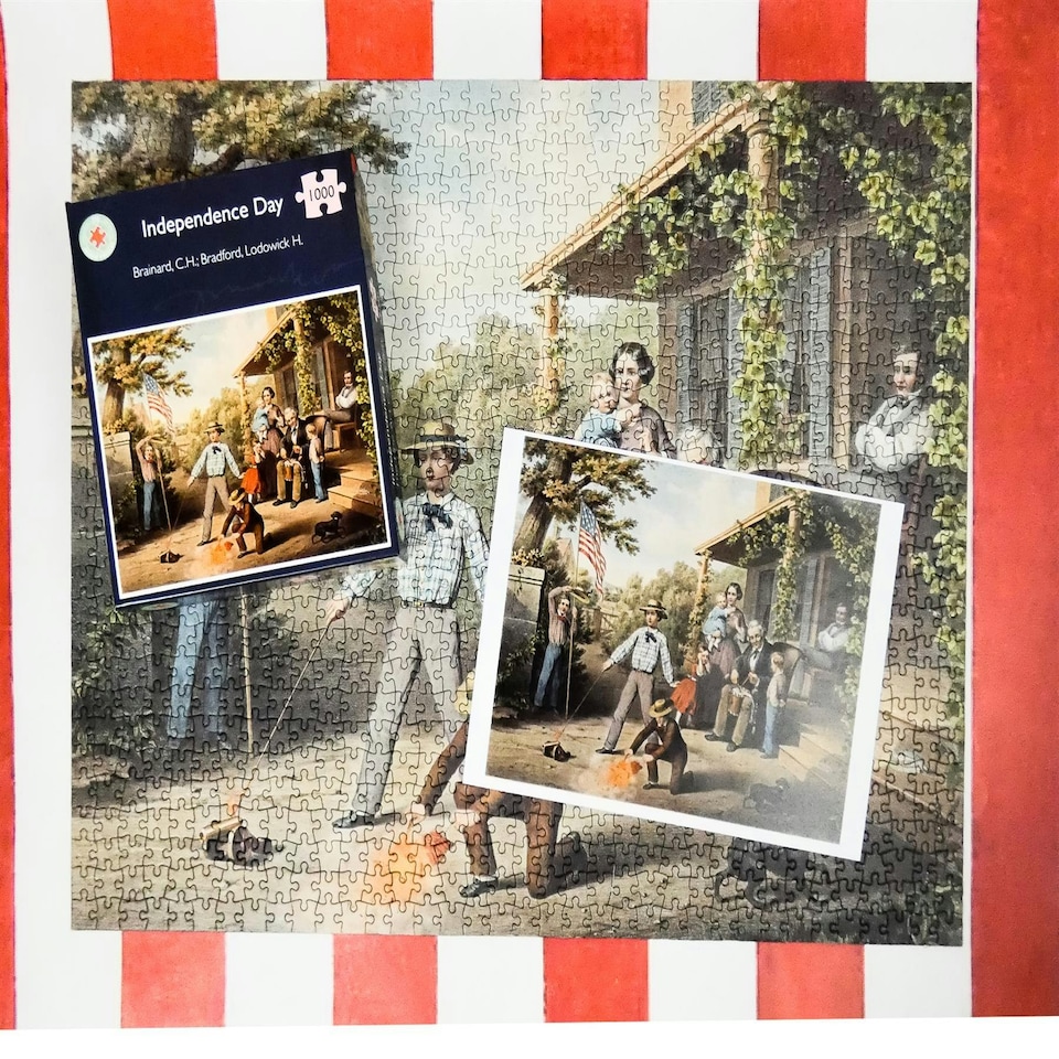 image 1 of Independence Day 1000 Piece Jigsaw
