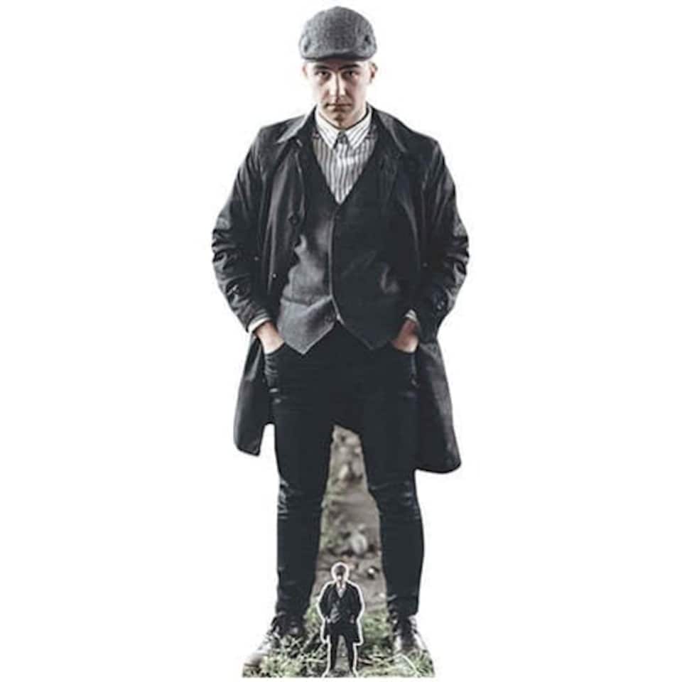 Peaky Blinders Style British Gangster Flat Cap Lifesize Cardboard Cutout 182cm