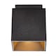 image 1 of Nordlux Ethan Indoor Spot Light Black Aluminium GU10 Gold Inner - Mains Powered, IP20