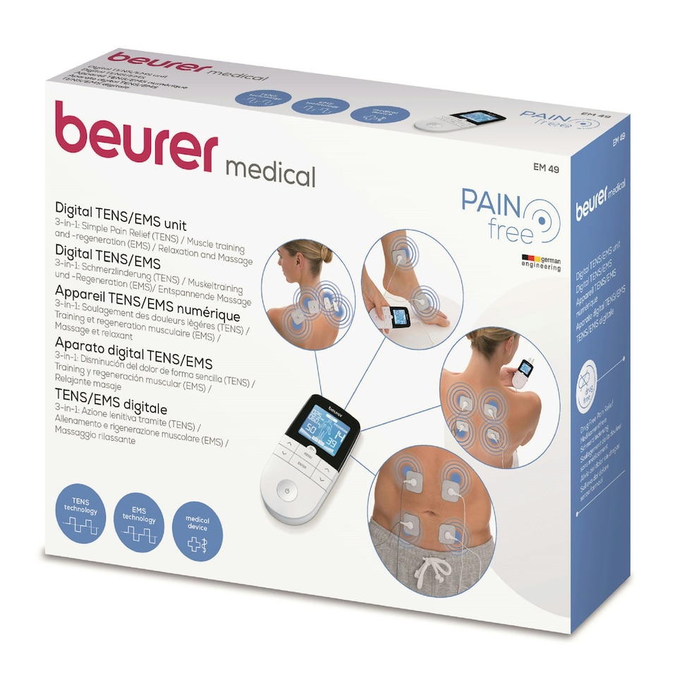 image 1 of Beurer EM49 Digital Tens/ EMS Machine