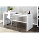 image 4 of Furniturebox Enzo White High Gloss Computer Office Desk