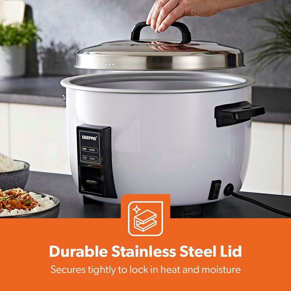 image 1 of GEEPAS Commercial Rice Cooker 4.2L, 1600W
