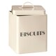 image 3 of Interiors By Premier 5pc Cream Kitchen Storage Set, Coffee, & Sugar Canisters With Utensil Holder, Ceramic Canisters With Lids