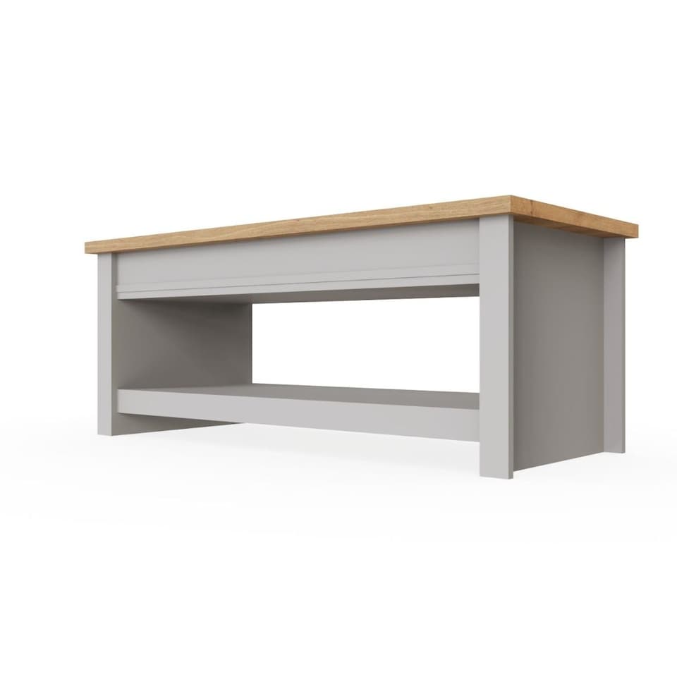 image 1 of Lisbon Grey Sliding Coffee Table