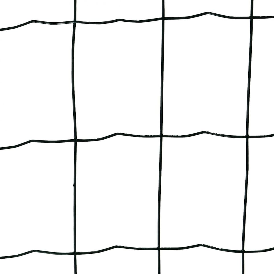 image 1 of Oypla 1.2m x 10m Green PVC Coated Galvanised Steel Wire Mesh Fencing Garden Euro Fence Green