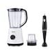 image 1 of GEEPAS 500W Jug Blender and 180W Hand Blender set | Black