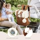 image 2 of LOVEVOOK Diaper Bag Backpack,Diaper Tote Bag with Insulated Pockets,Baby Bag for Girl Boy with Changing Pad,Large Baby Nappy Bag with Pacifier Case,Anti-Theft Travel Backpack for Women
