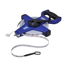 Faithfull Fast Rewind Open Long Tape - Multi Colour - 50m/165ft