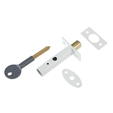 Yale Locks Pm444 Door Security Bolt - Multi Colour - White Finish Visi of 1 Multi