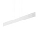 image 1 of Desk LED 1 Light Ceiling Pendant Bar White