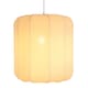 image 3 of CGC LILA Cream Cylinder Ribbed Stretch Cotton Lampshade