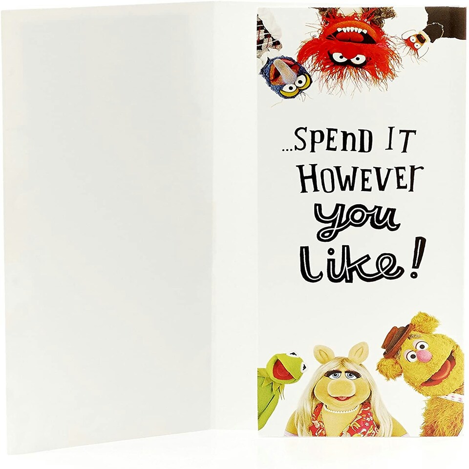 image 1 of The Muppets Here's a Little Something Money Wallet Card