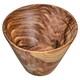 image 1 of Rosi Large Round Sheesham Wood Tapered Salad Bowl Brown